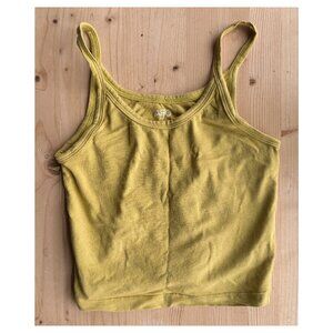 ARQ Crop Tank in Chartreuse